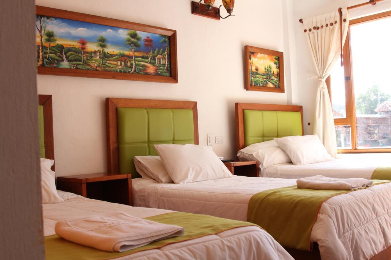 Hotel Villa Alegria Sáchica 外观 照片