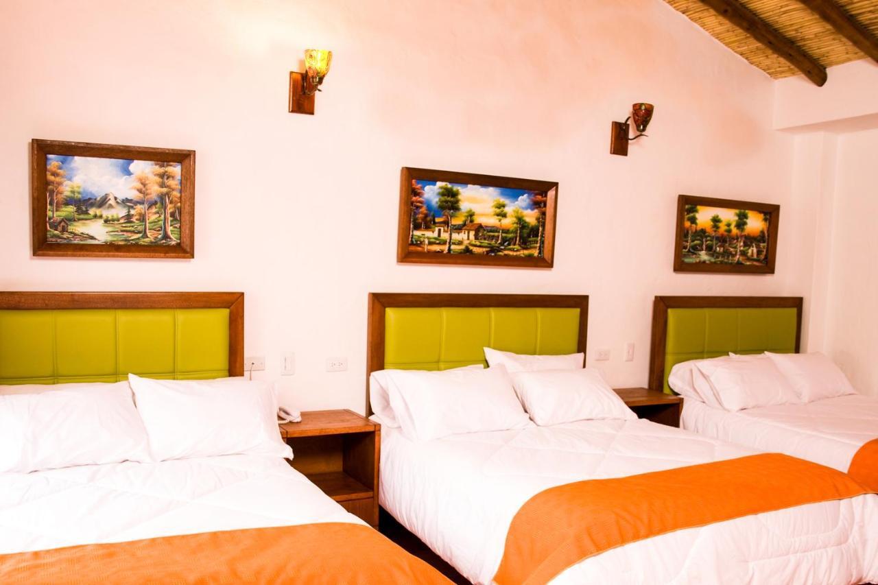 Hotel Villa Alegria Sáchica 外观 照片