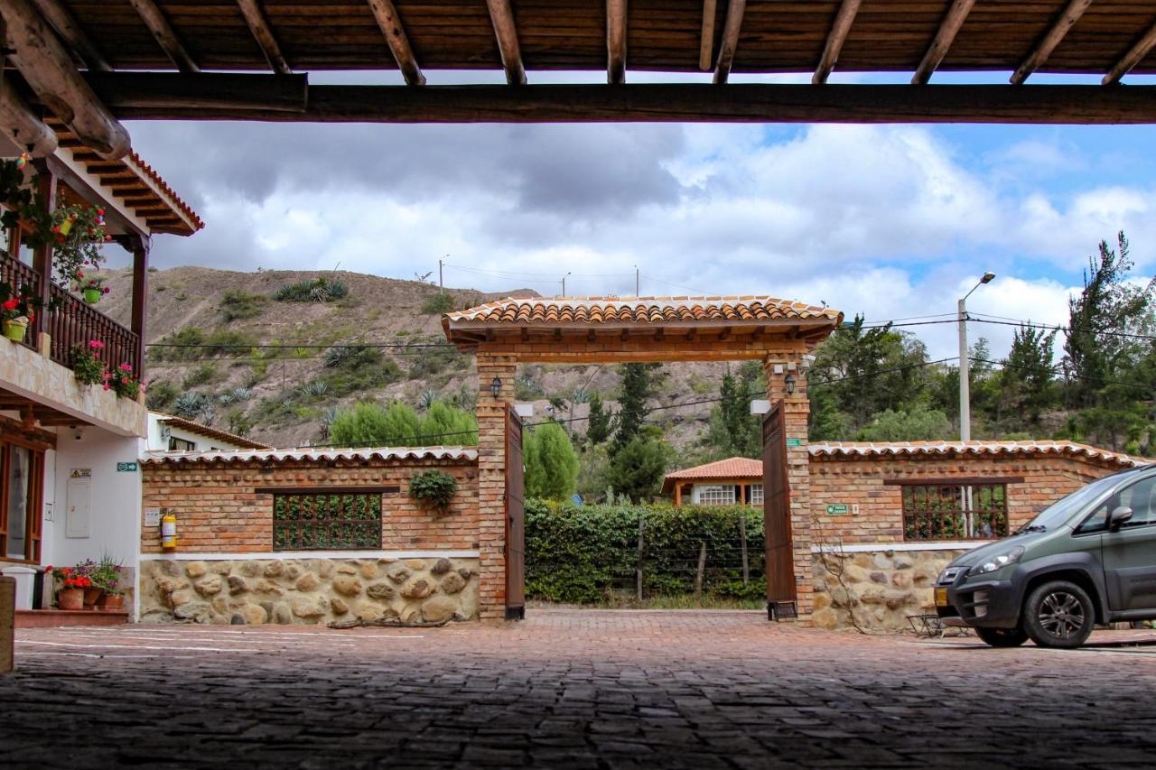 Hotel Villa Alegria Sáchica 外观 照片
