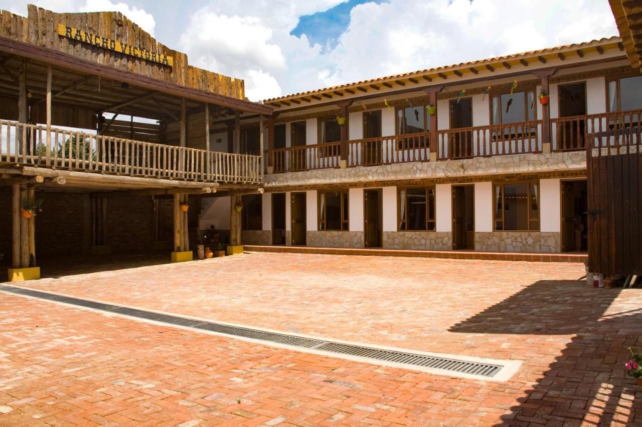 Hotel Villa Alegria Sáchica 外观 照片